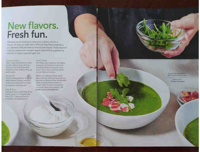 Demonstration Cooking Class for Four (4) by Aprons Cooking School