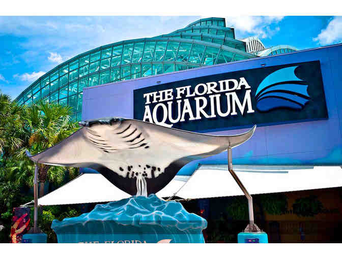 Four (4) Admission Tickets to The Florida Aquarium