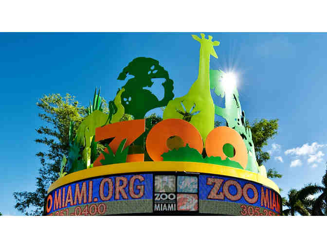 Four (4) Admission Tickets to Zoo Miami