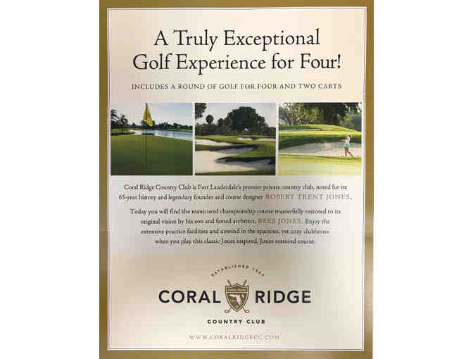 Golf Foursome at Coral Ridge Country Club