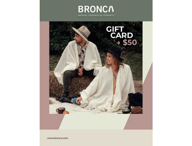 $50 BRONCA Poncho Gift Certificate