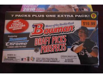 2010 Baseball Cards - 3 different boxes!