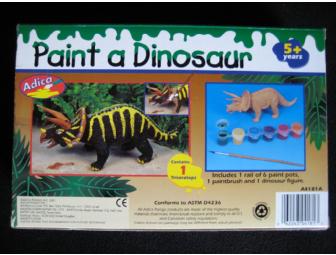 Young Scientist Package- Crystal Kit, Star Theater Home Planetarium & Paint A Dinosaur Kit