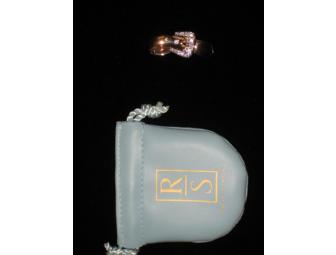 Ross Simons Vermeil Buckle Design Slide Pendant