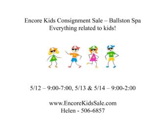Encore Kids Consignment Sale offers 3 'Melissa & Doug' Toys!