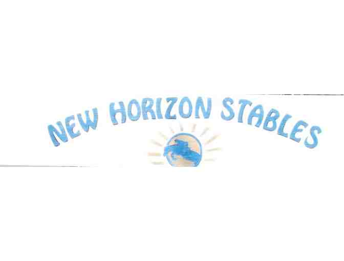 Ten English Horseback Riding Lessons at New Horizons Stables