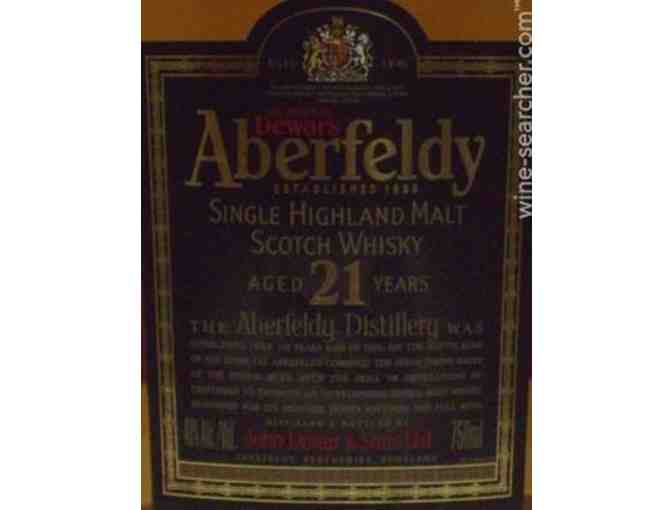 Aberfeldy 21-year-old Single Malt Scotch Whiskey