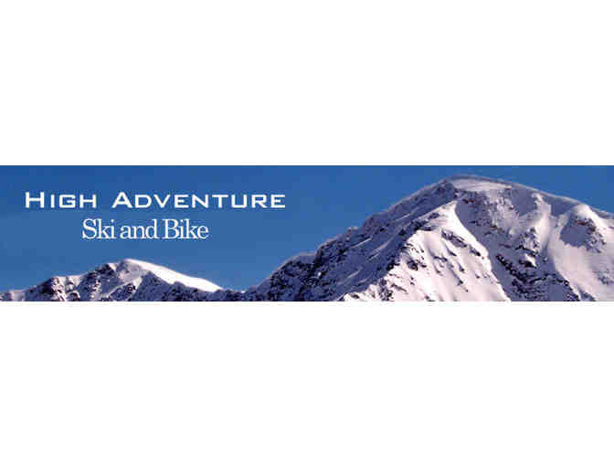 $500 Certificate to High Adventure Ski & Bike
