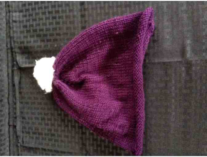 Handknit 'Bunnies' Sweater & Matching Hat