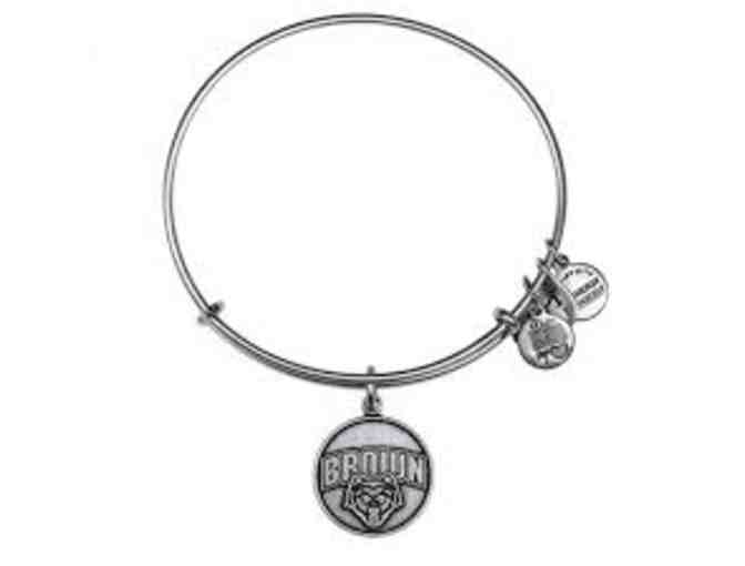 Pair of Alex and Ani Silver 'Brown' School 'Eagles' Bracelets!