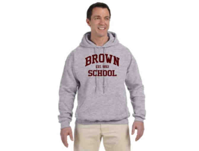 Brown School Hoodie - Adult or Child Size of Your Choice!