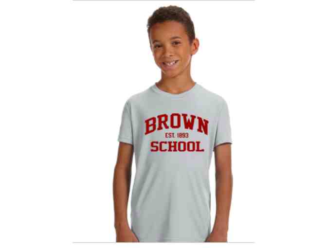 Brown School Performance Wicking T-Shirt - Winner chooses color and size!