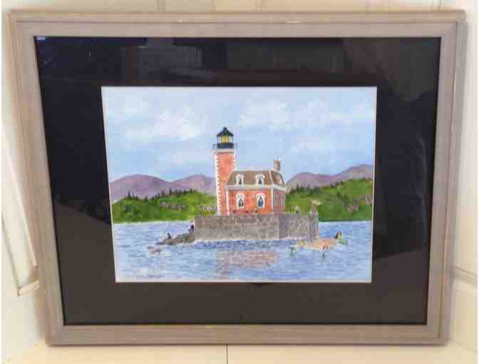 Original Watercolor - Lighthouse