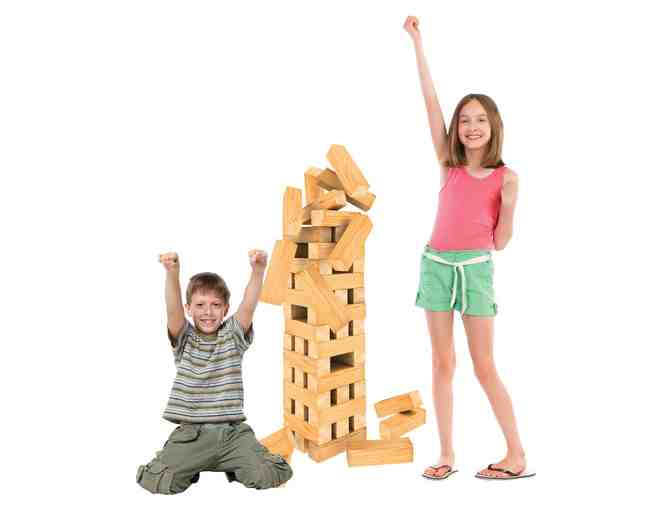 Giant Sized Jumbling Tower Game with Storage Bag