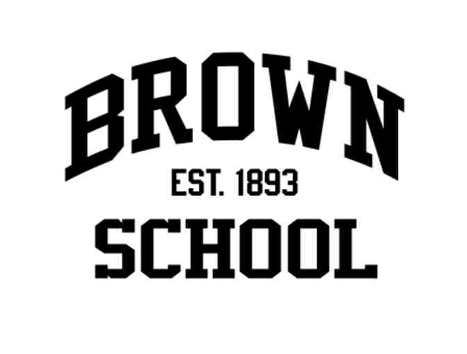 Women's Long-Sleeve 'Brown School' Tshirt - Heather Grey - Size Medium