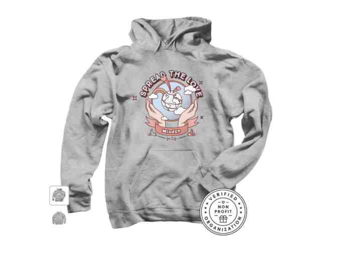 MindUP Spread the Love Hoodie Sweatshirt (M)
