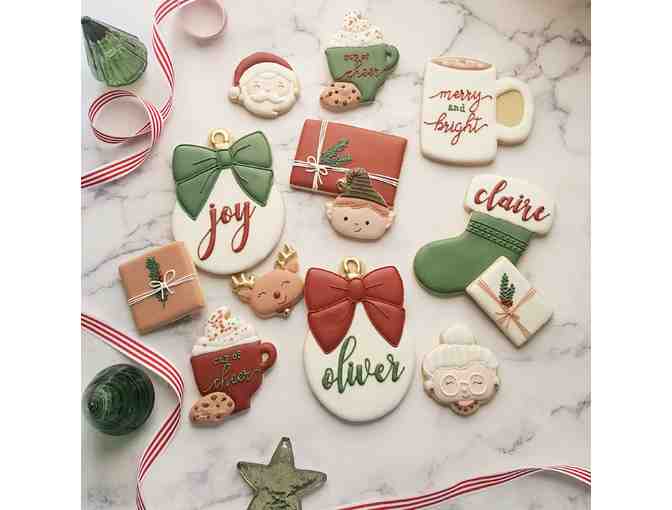 1 Dozen Custom Decorated Sugar Cookies from Sweet Hues Cookie Co.