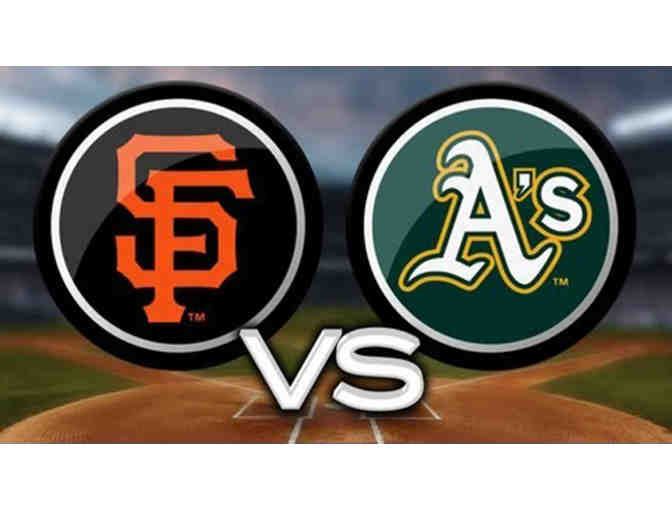 Battle of the Bay Tickets - SF Giants vs. Oakland A's! - Photo 1