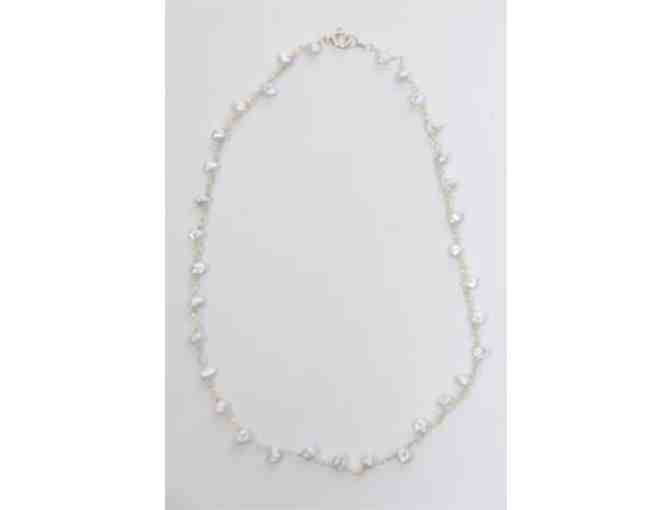 Beautiful Fresh-Water Pearl Necklace, Handcrafted