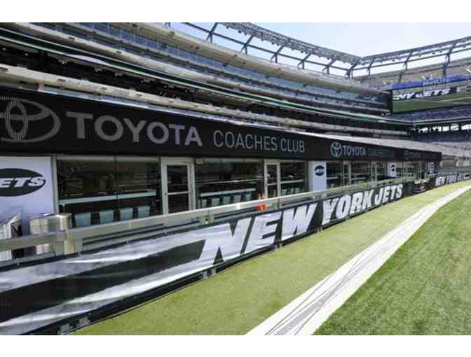 Two 50-Yard Line New York Jets Tickets, Toyota Coaches Club, VIP Parking