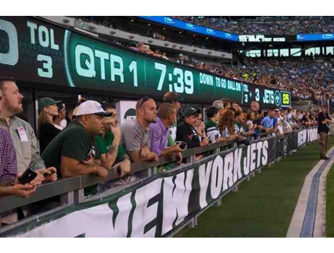 Two 50-Yard Line New York Jets Tickets, Toyota Coaches Club, VIP Parking
