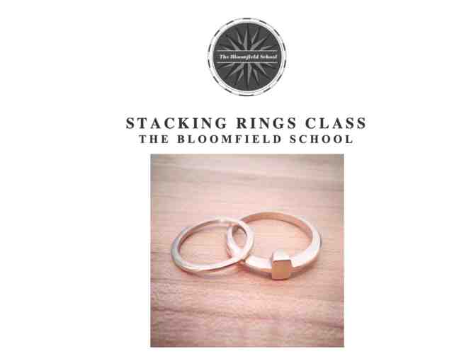The Bloomfield Studio Stacking Rings Class + 'The Complete Metalsmith' Book