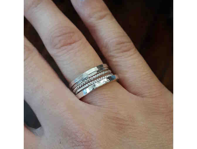 The Bloomfield Studio Stacking Rings Class + 'The Complete Metalsmith' Book