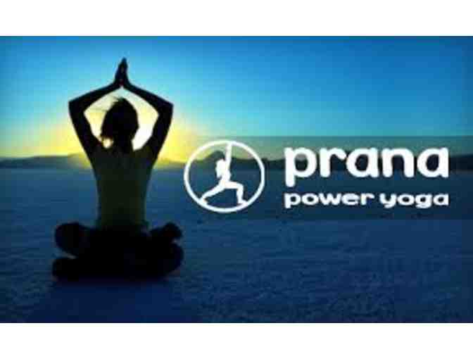 Five-Class Gift Card for Prana Power Yoga + Create the Best Life Ever Book