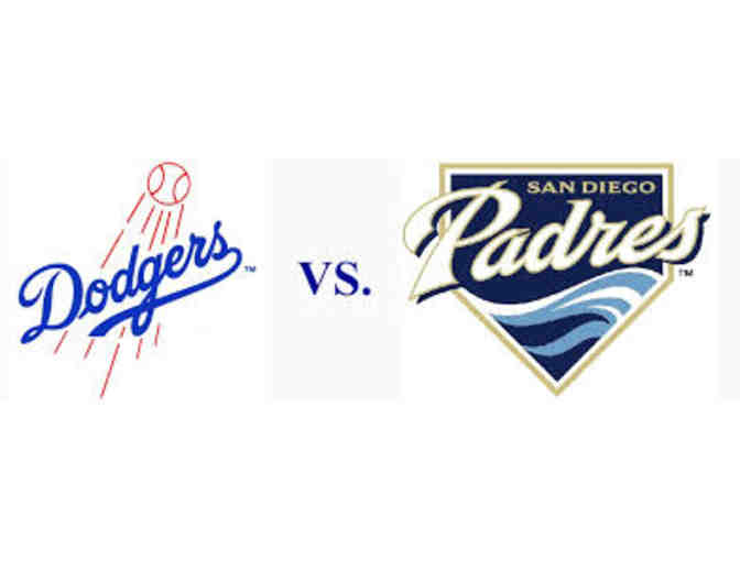 4 Field Level Tickets to the Dodgers vs. San Diego Padres - Photo 1
