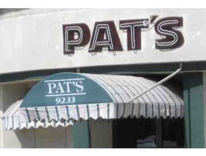 Gift Certificate to Pat's Restaurant - Photo 1