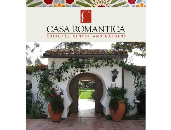 1 Year Family Membership for 6 to Casa Romantica Cultural Center and Gardens
