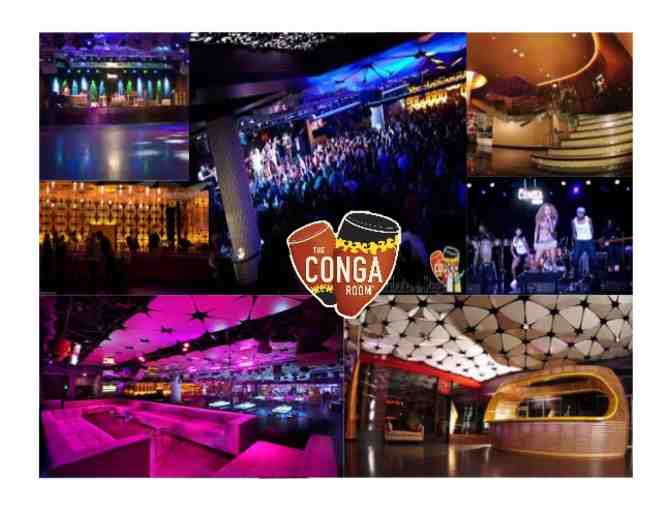 Party of 4 for Dinner, Dancing and VIP Seating at Conga Room