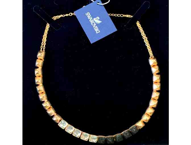 Brand New Swarovski Rose Gold Necklace NWT and box
