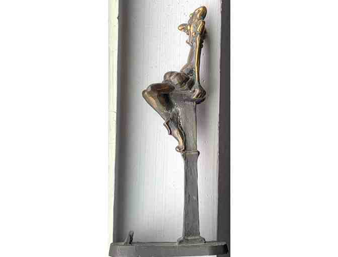 Mid-Centry Modern Bronze Jester Figurine