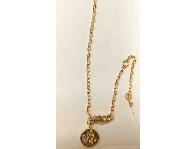 The Giving Keys Gold 'Strong' Key on 18' Chain