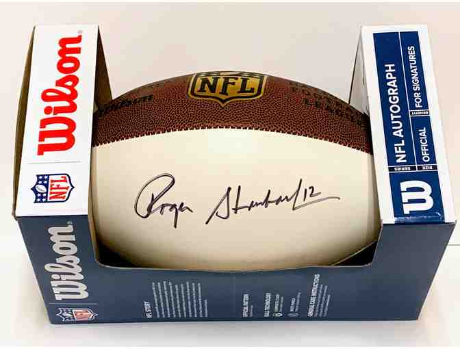 Roger Staubach Signed Football