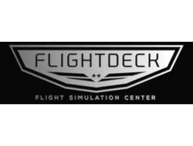 Fighter Jet Fox-1 Mission Flight Simulator at Flightdeck - Photo 1