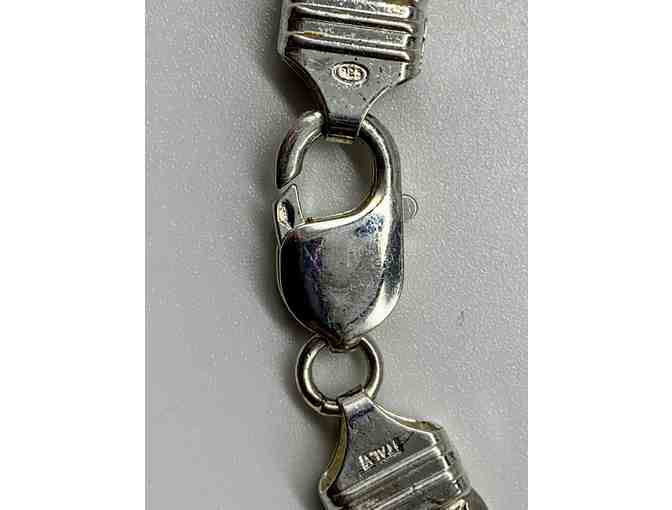 Sterling Silver Heavy Chain Necklace, Made in Italy