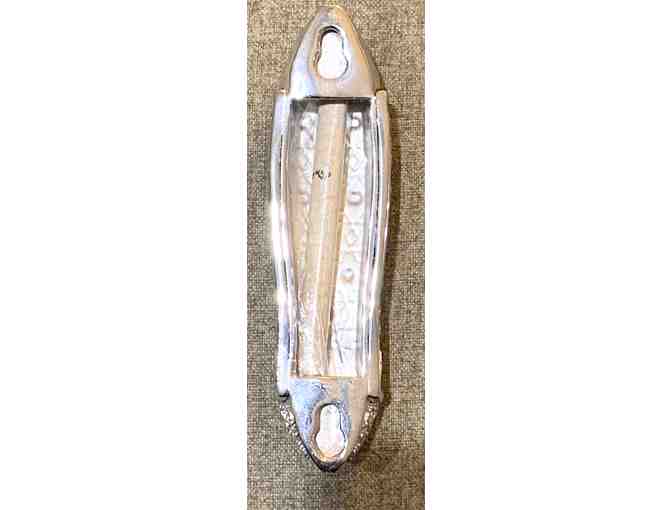 Silver-tone Mezuzah