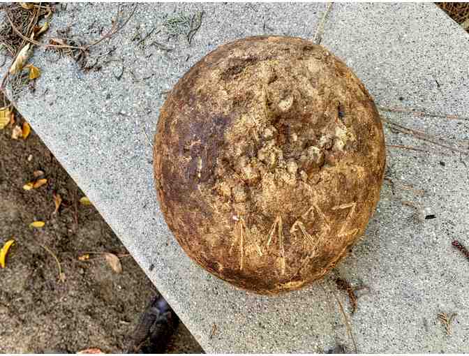 Stone Face Sculpture
