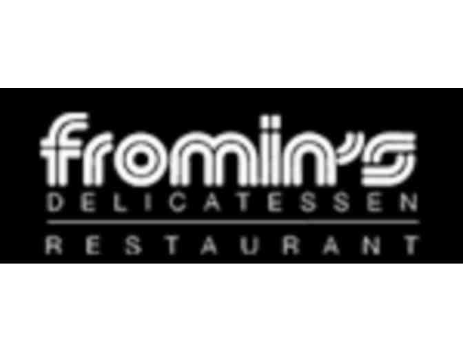 Fromin's Restaurant and Deli, $50 Gift Card - Photo 1