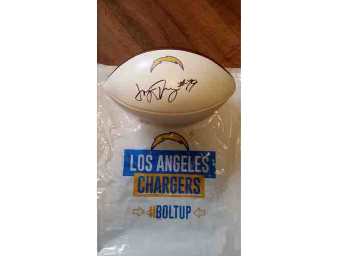 #99 Jerry Tillery Autographed Football