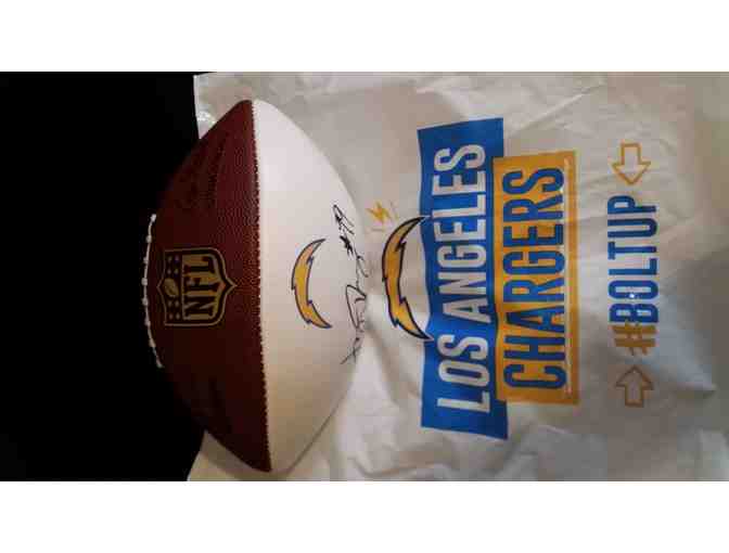 #99 Jerry Tillery Autographed Football