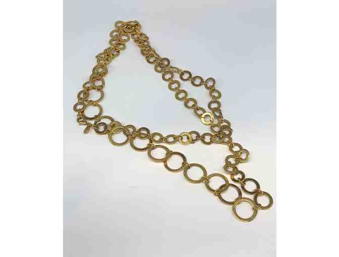 Joan Rivers Gold Tone Necklace