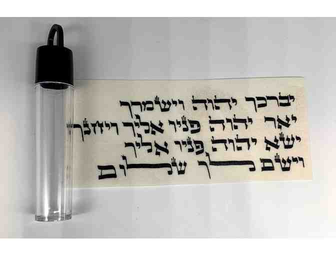 Amulet for Protection Hand Scribed by Rabbi Joseph from Beit T'Shuvah - Photo 2