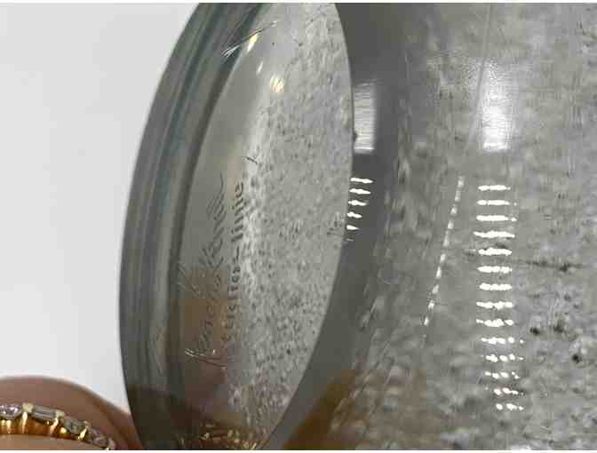 Rosenthal Studio Line Bubble Vortex Glass Paperweight