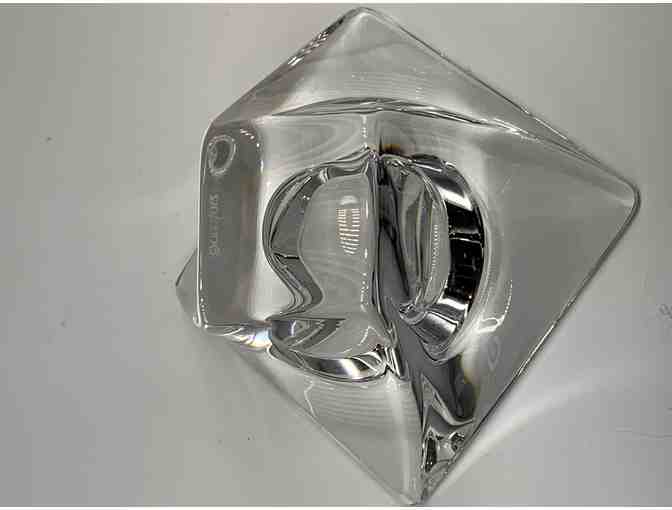 Orrefors Sweden Tornado Votive