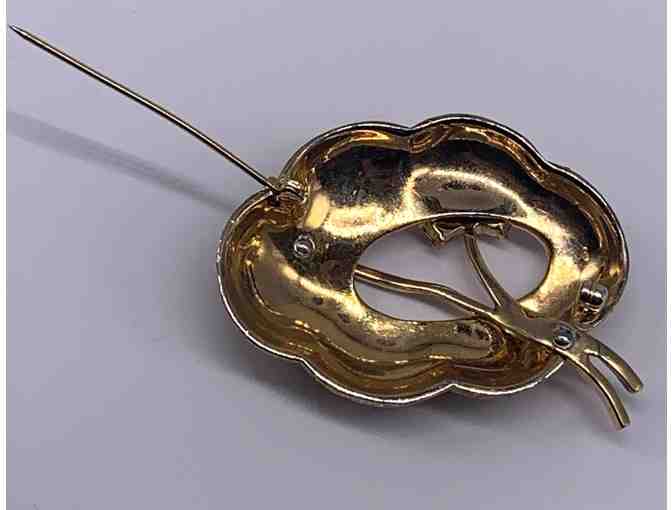 Vintage Gold Tone Jomaz Pin