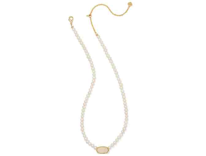 Pearl Necklace with Crystal by Kendra Scott