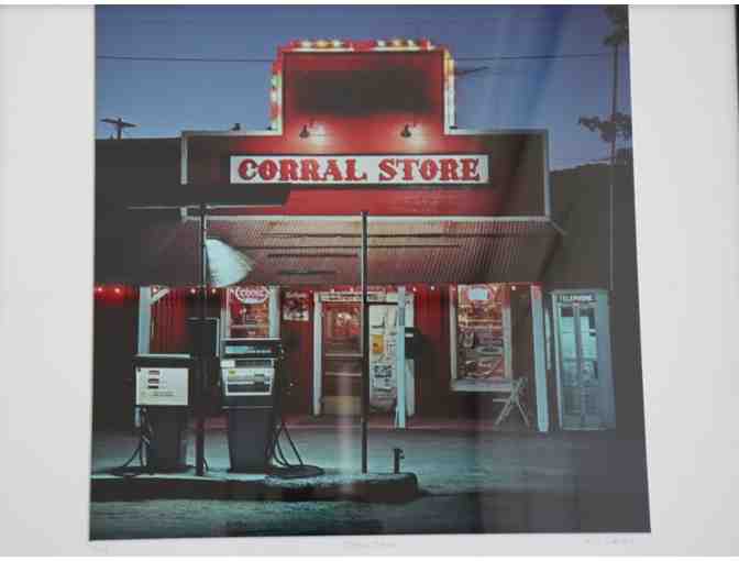 'Corral Store' Kirk Anderson Framed Sign